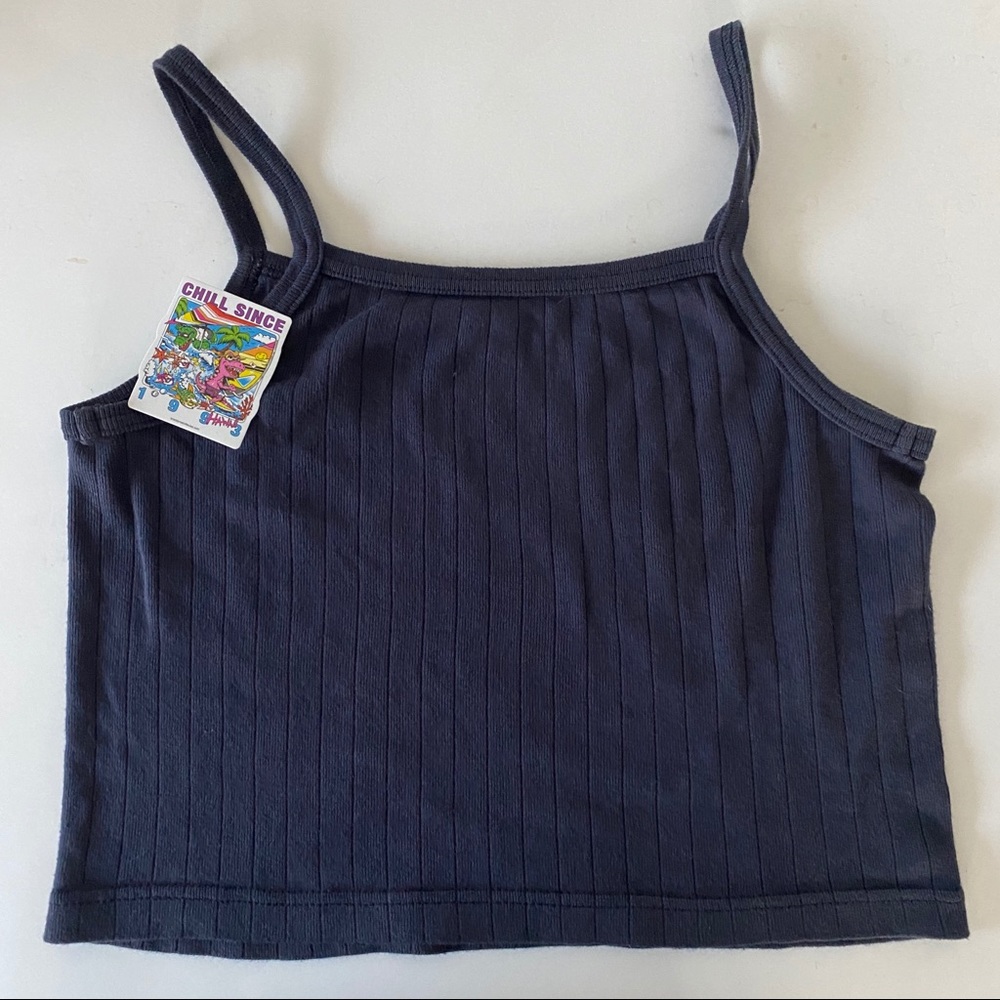 TRADE Brandy Melville Navy Tank
